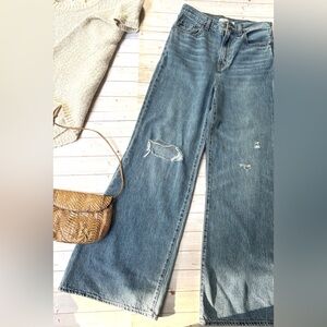 Levi’s high rise loose flare jeans